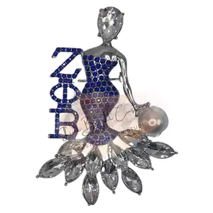 Sorority Brooches (Zeta Phi Beta, Sigma Gamma Rho)