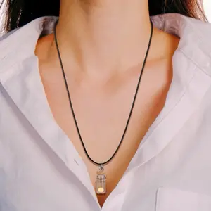 Christian Mustard Seed Necklace - Symbolizing Faith That Moves Mountains