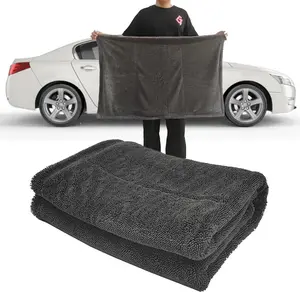 Drying Towels  detailing 1300GSM Absorbent Microfiber Towels for   24x36" Double Twisted  Rinse-free Cleaning Cloth One Pass Soft Cloth for SUV  Efficient Drying