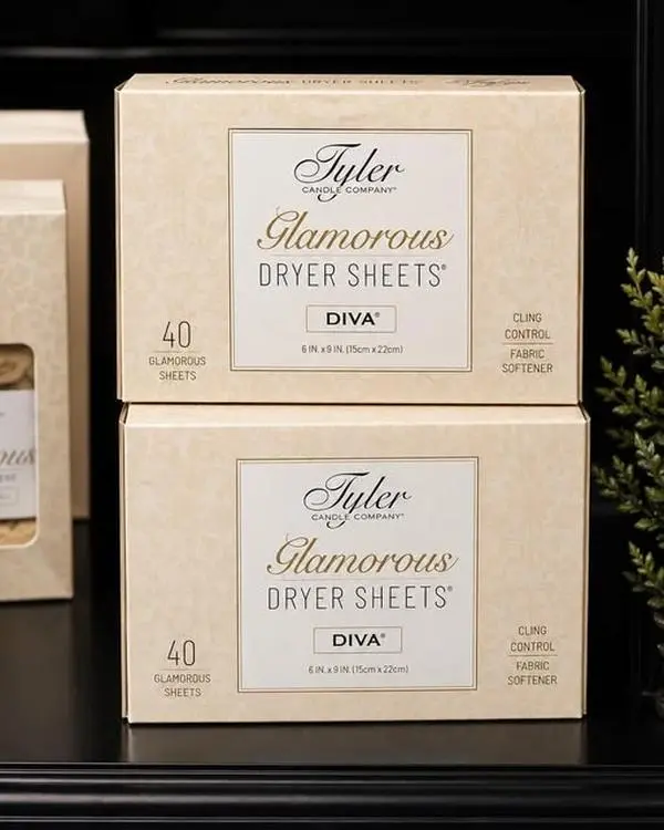 GLAMOROUS DRYER SHEETS