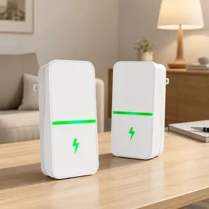 【Buy 1 Get 1 Free】Plug-In Device with US Plug, Compact Design with Indicator Light, Suitable for Home and Office Use, 90–250V Compatible Us Standard Plug Wifi Outlet Plugs