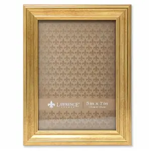 Lawrence Frames  Sutter Burnished Picture Frame - Gold, 0.71 in.