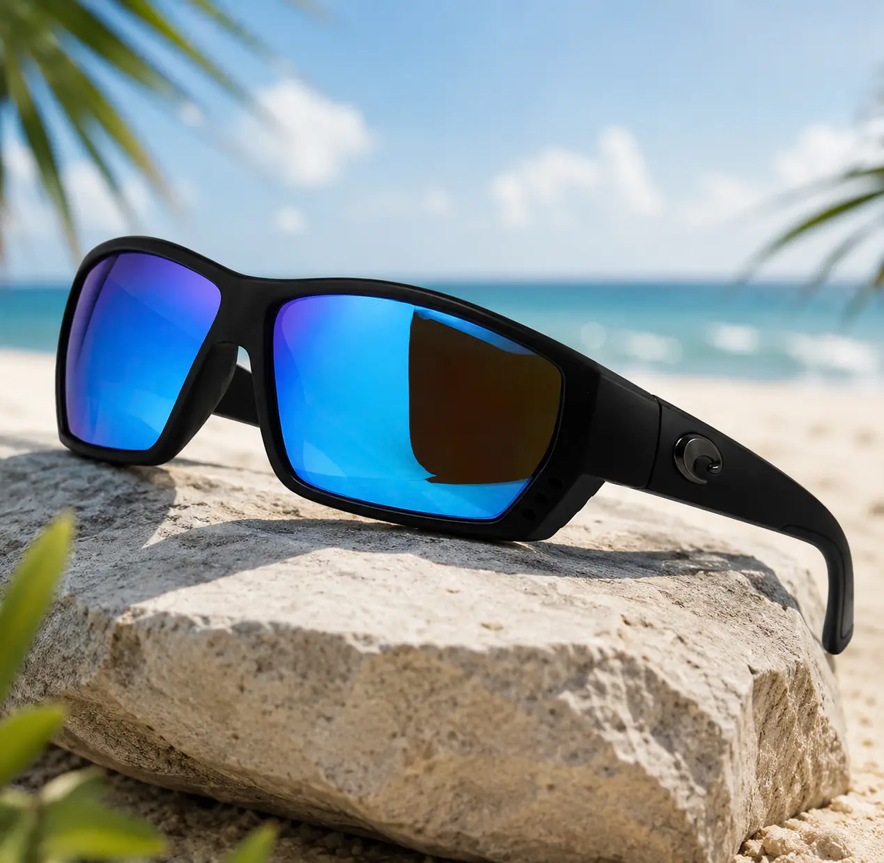 COSTA sunglasses help reduce glare on the water's surface, providing clearer vision. Their sporty design is lightweight and comfortable for all-day wear. Perfect for fishing enthusiasts and nature explorers!