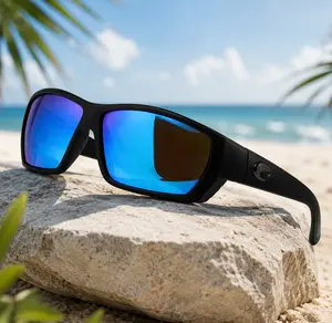 COSTA sunglasses help reduce glare on the water's surface, providing clearer vision. Their sporty design is lightweight and comfortable for all-day wear. Perfect for fishing enthusiasts and nature explorers!