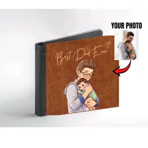 custom Anime Mens leather wallet