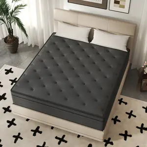 10 inch Medium Firm Hybrid Mattress Memory Foam and Pocket Spring Twin Full Queen King Size Mattress In a Box