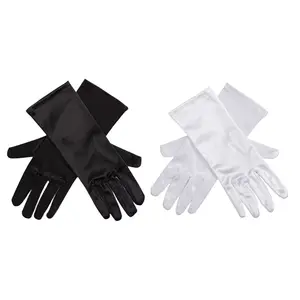 Holly — The Classic Satin Opera Gloves Set