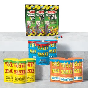 Toxic Waste Candy | Sour Drums, Nuclear Fusion & Smog Balls Candy