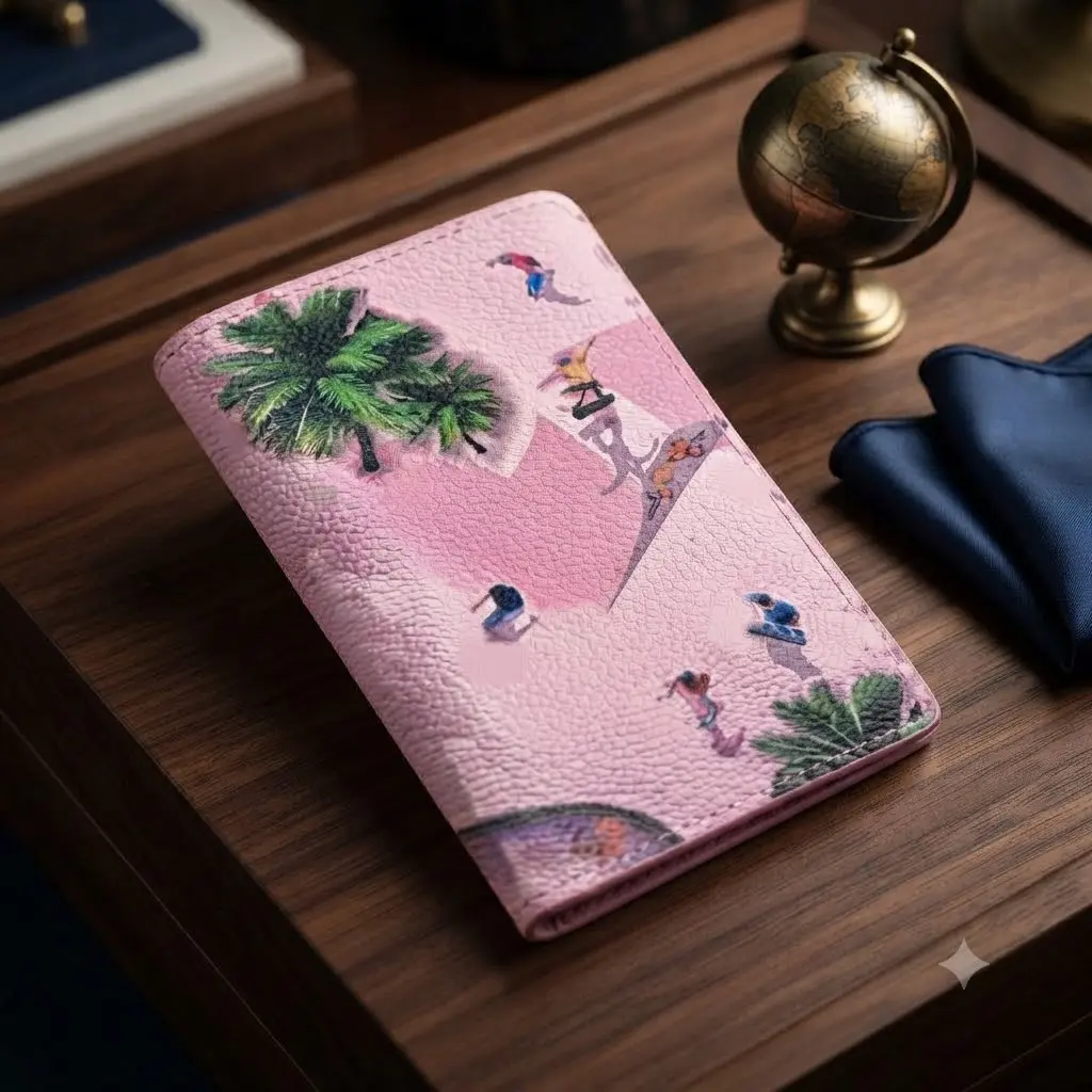 Street Graffiti Passport Holder–  Minimalist Credit Card Organizer, Lightweight Travel Wallet Gift High-Quality and Beautifully Packaged Gift Idea for Any Occasion, Gift Ideas, All Logos, Men's Accessories, Gifts For Boyfriend