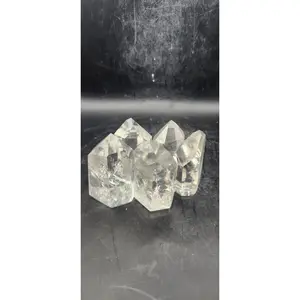 Clear quartz polished points grade A! 1.75 to 2.6 inches