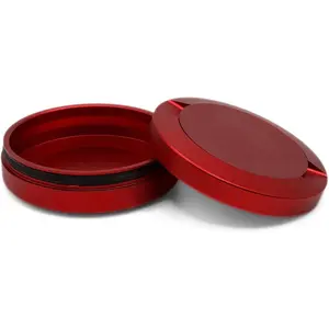 Metal Container for ZYN | Can Snus Holder Smell Proof Accessory (Red)