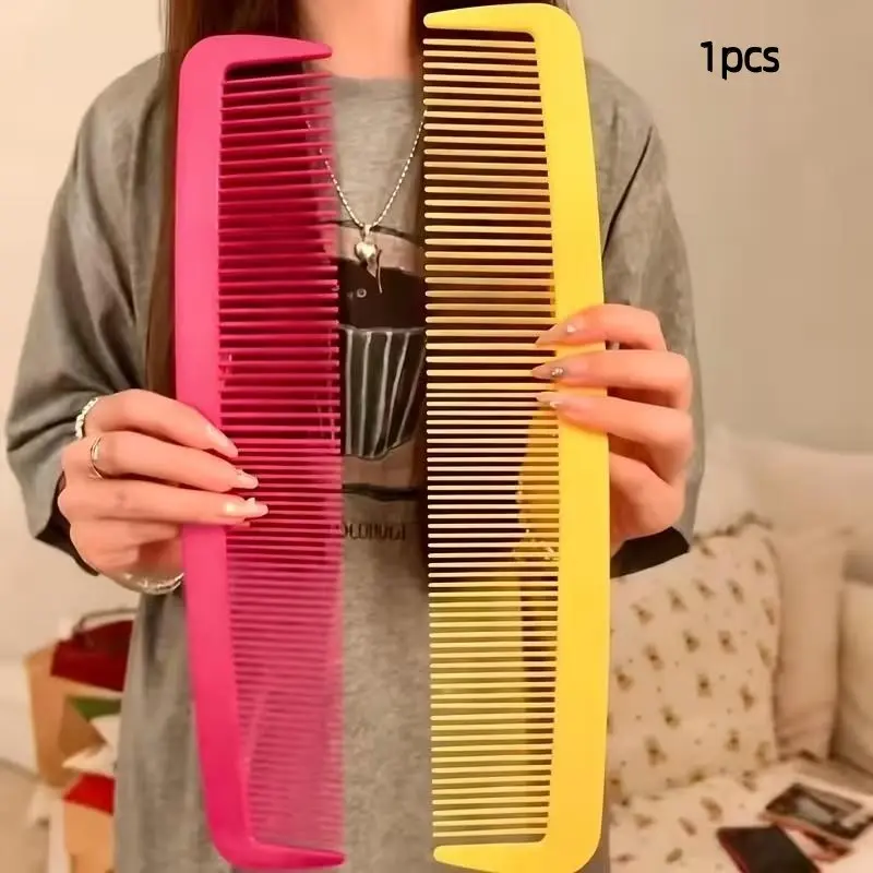 Huge Comb Joke Prop, Giant Wide Comb for Halloween Stage Performances, Funny Party Accessory, Festival Gift Idea, Hair Combs