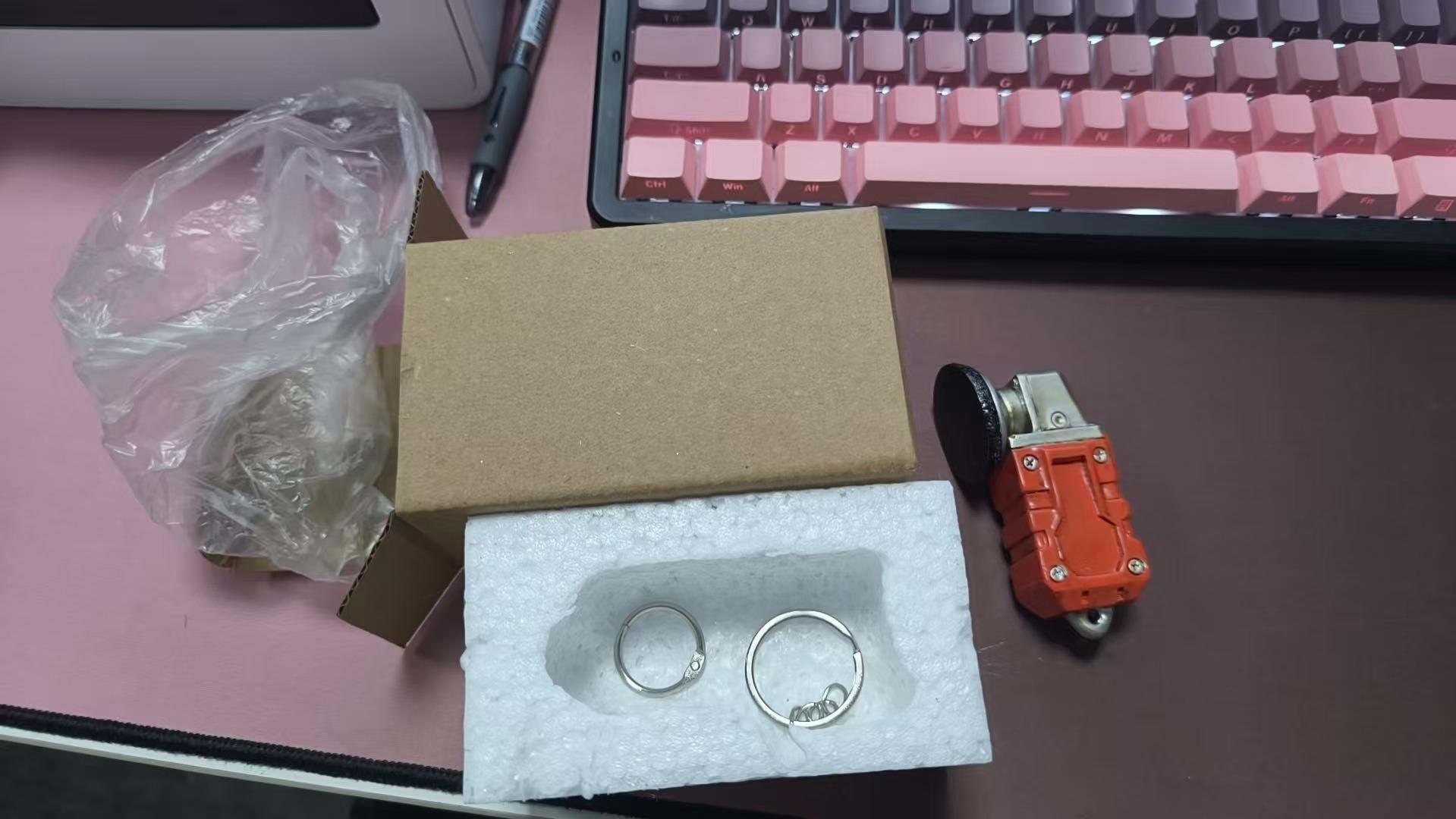 2-in-1 Makita-inspired mini grinder keychain accessory