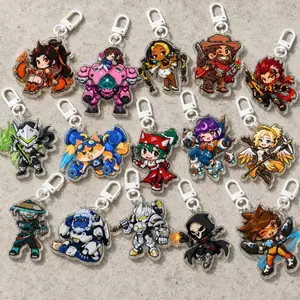 15 Ops (NOT COMBO 15) Overwatch Acrylic Keychains, Cute Game Merch