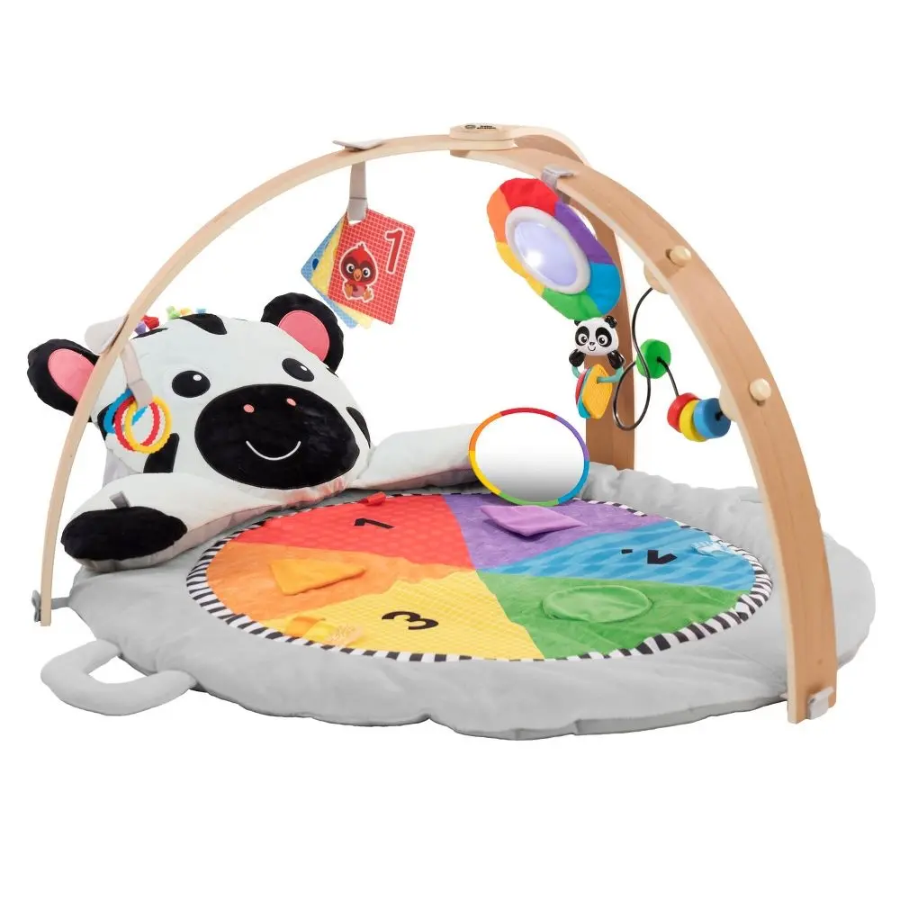 Baby Einstein Zen's Activity Milestones Plush Gym Playmat Baby Einstein Zen's Activity Milestones Plush Gym Playmat