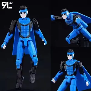 New 9l3d Lucky 13 Invincible Boy Action Figure 3d Printed Anime Model Multi-Jointed Poseable Collectible Toys Gifts For Fans Hot