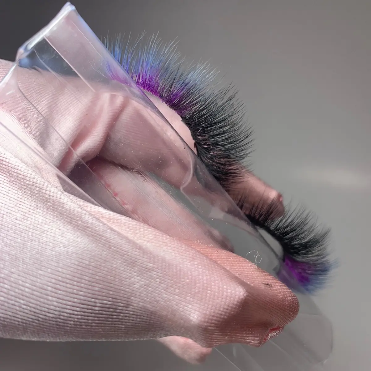 Periwinkle Ombré Strip Lashes Makeup Eyelashes Purple Cosmetic