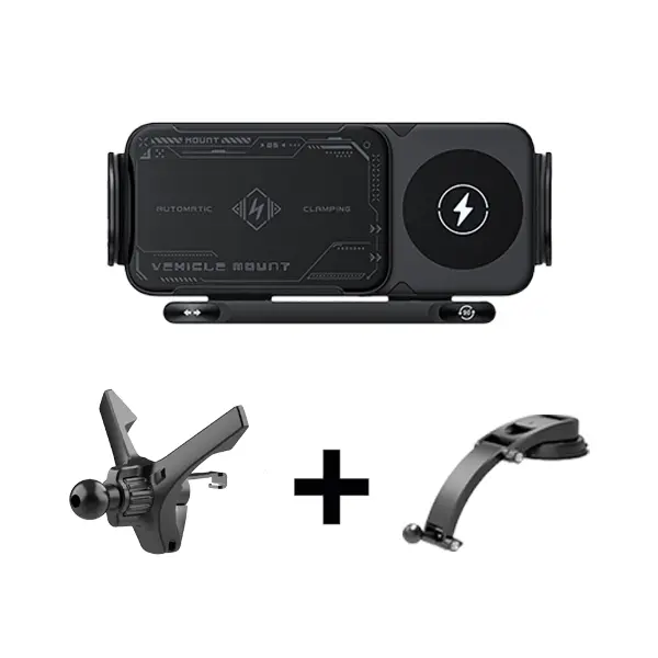 Car charging holder+Dashboard Installer + Vent Ins