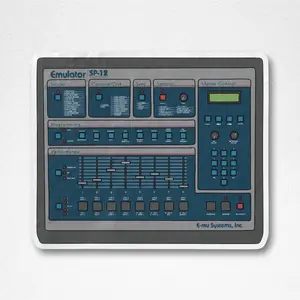 SP-12 Sticker | Audio Production | Music Sticker | Audio Sticker | Pro Audio | Music Producer | Drum Machine | Drums Sticker | Drum Sampler
