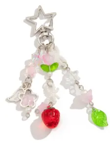 Rustic Style Star Flower Keychain, Chic Bag Charm, Trendy Accessory for Women, Perfect Gift Idea, Unique Fashion Item