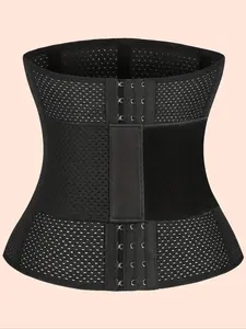 Women's Adjustable Hook & Eye Closure Waist Trainer, Casual Tummy Control Shaper for Daily Wear, Shapewear for Women, Adjustable Waist Cincher
