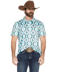 Rock & Roll Denim Men's And Men'S Dale Brisby Southwestern Print Short - Bm51t08335