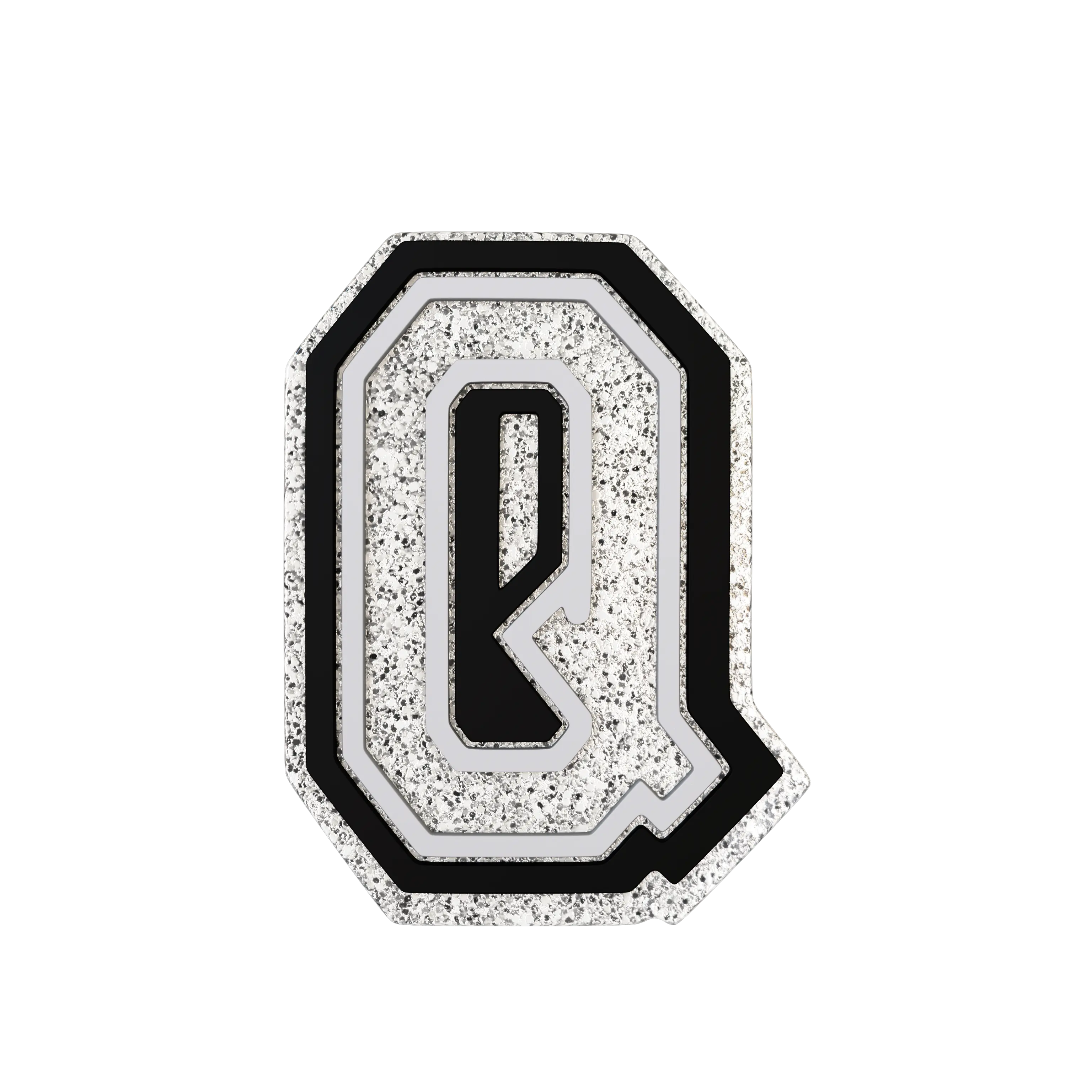 Silver Letter Q