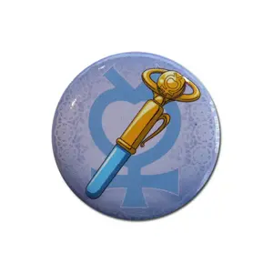 Sailor Moon - Mercury Pen Button 1.25"