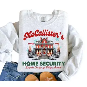 McCallisters Home Security Christmas Shirt Christmas Sweatshirt Christmas Movie Shirt
