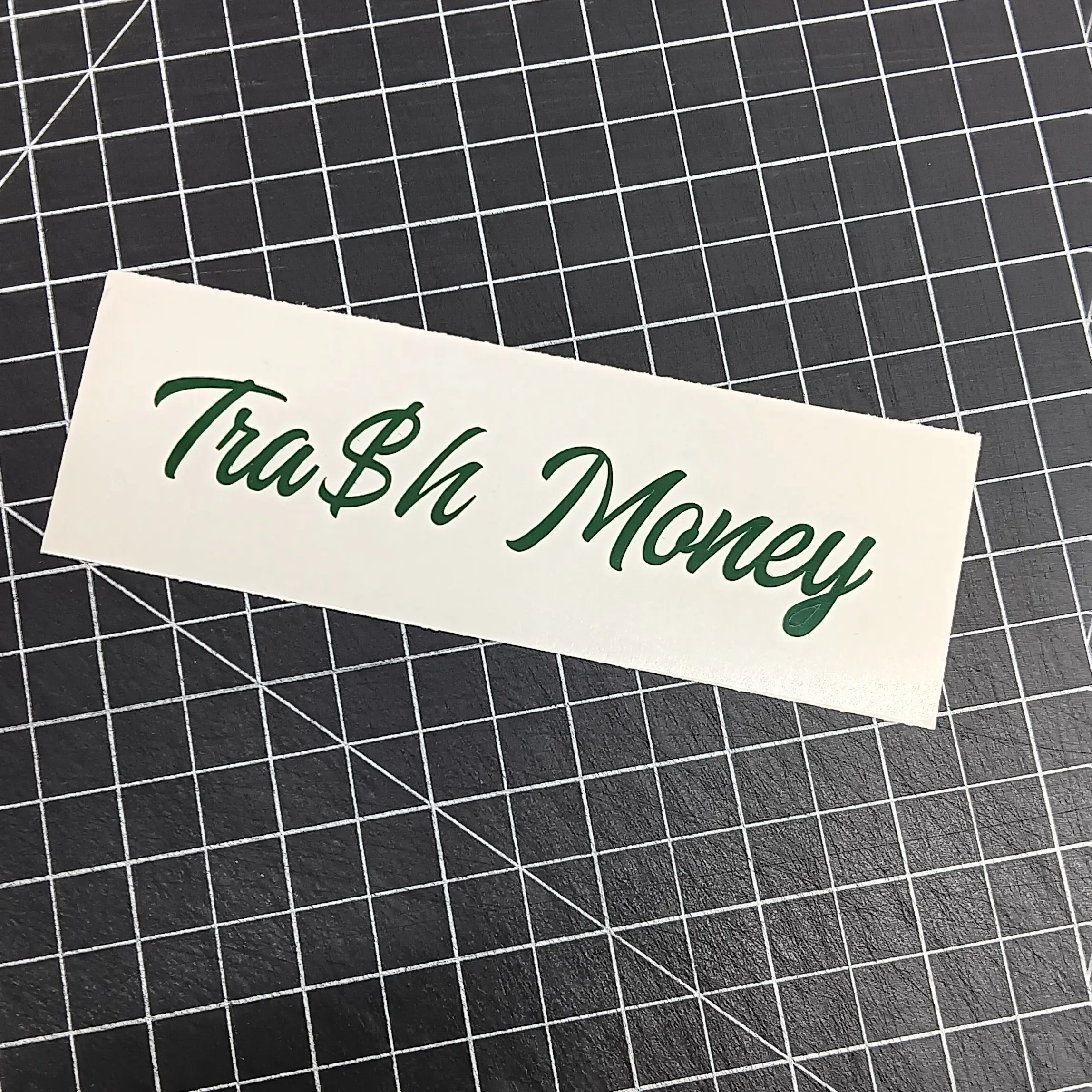 Trash Money Decal/ Sticker