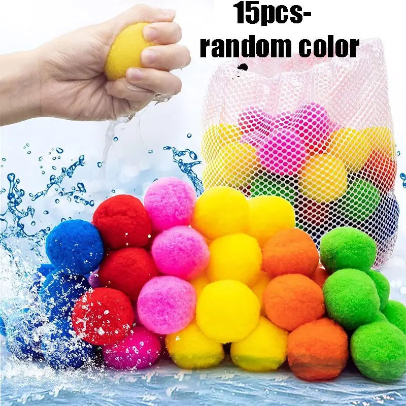 30/15 Pack Colorful Pom Poms, Soft Durable DIY Craft Supplies, Perfect for Easter, Valentine's, Christmas, Home Party Decorations, High-Quality Materials