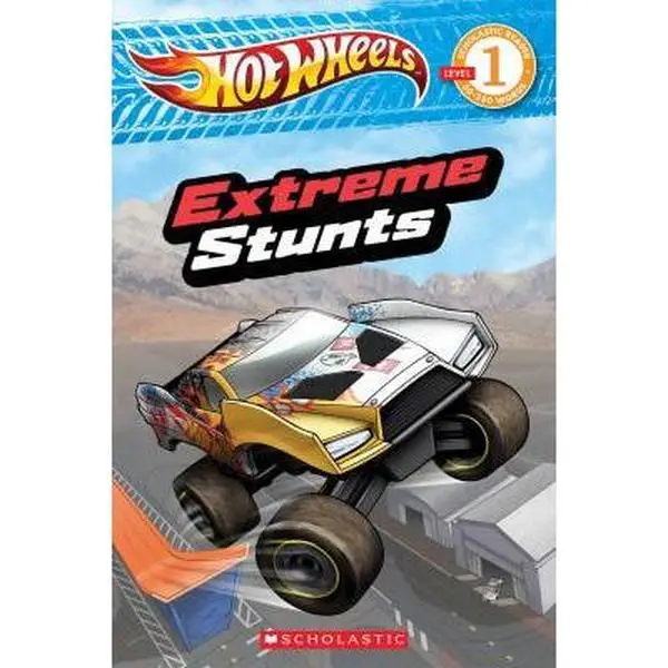 USED-Hot Wheels: Extreme Stunts (Reader #17) by Ace Landers (Paperback)