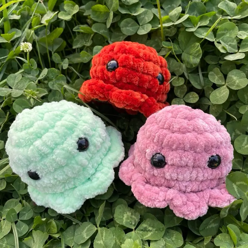Handmade Crochet Mini Octopus