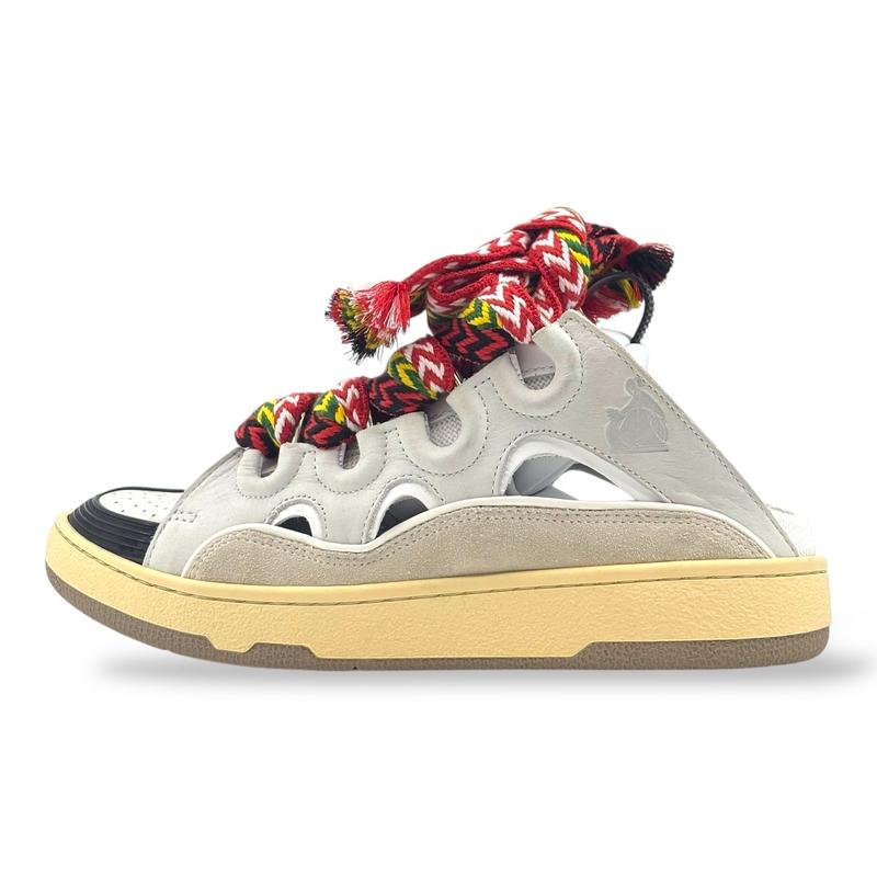 Lanvin Curb Sneaker White