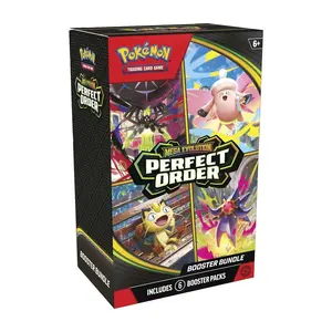 Pokémon TCG: Mega Evolution-Perfect Order Booster Bundle (6 Packs)