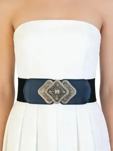 Women's Elastic Waist Cincher Belt, Fashionable Vintage Style, Adjustable Fit, Perfect for Dresses & Coats, Ideal for Parties & Daily Wear, Fashion Vintage Belts, Casual Dress Belt, Vintage Waist Accessory
