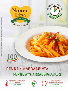 Pasta Penne with Arrabbiata Sauce Ready to Eat