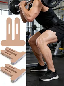 Precut Kinesiology Tape for Knees, 20 Pcs Sport Tape- Knee Support & Stability, Knee Pain Relief Athletic Tape - Waterproof & Elastic, Breathable Hypoallergenic Latex-Free Tape professional  cotton knee tape
