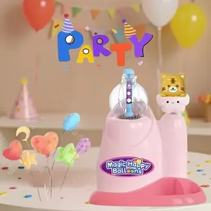 Magic Balloon DIY Craft Kit, Sticker Decorated Balloons, Various Small Animals, Stem Learning Toy for Kids over 3 Years, Balloon Party Supplies