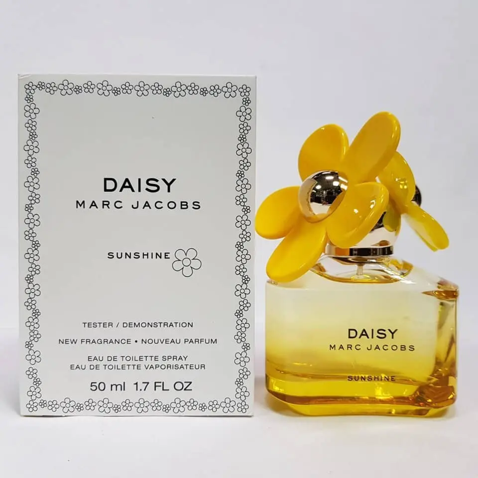 Marc Jacobs Daisy Sunshine Eau de Toilette Tester for Women, 1.7 fl oz - Fruity, Floral, Limited Edition Fragrance for Women