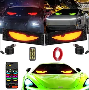 Scrolling LED Sign Kit Programmable Flexible LED Digital Display with Smart App Control Remote Custom Text DIY Animation Matrix Panel Board for Car Concert Party Bar Hotel Store Decor
