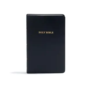 KJV Gift and Award Bible, Black Imitation Leather, KJV Holy Bible, Red Letter, Pure Cambridge Text, Presentation Page, Easy-to-Read Bible MCM Type