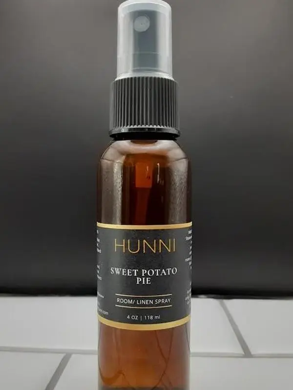 HUNNI Sweet Potato Pie Room and Linen Spray Long-lasting