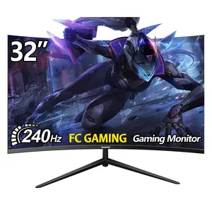 32-inch 240Hz FHD Curved Gaming Monitor (1800R) - 1920x1080p Resolution | AMD FreeSync | DisplayPort & HDMI | VESA Wall Mount Ready