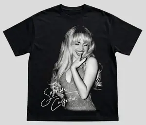 Vintage Graphic Sabrina T-Shirt,Carpenter Shirt, Short N Sweet Tour Merch, Concert Fans, House Tour Shirt,Y2k Style Clothing Unisex For Men & Women