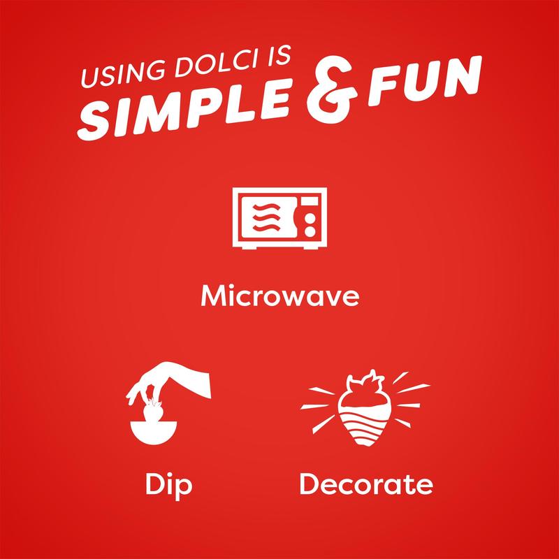 Dolci Frutta Melting Wafers, 8 ounce (Pack of 2) | Simply Microwave, Dip & Done! Always Gluten-Free and Nut-Free