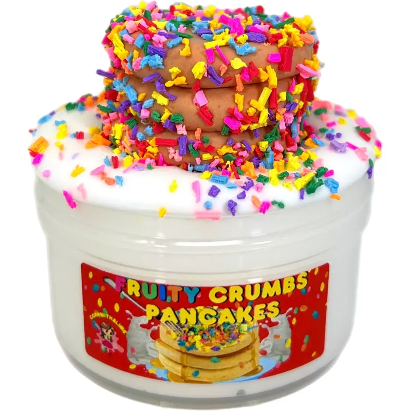 Fruity Crumbs Pancakes 8oz DIY Clay Slime Scented Fruity Cereal Great Sensory Toy For Fidget Squishy Maker Squishy Series