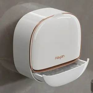 Soap Box Wall-Mounted Light Luxury Soap Rack No-Drill Soap Holder Drainage Laundry Soap Storage Box