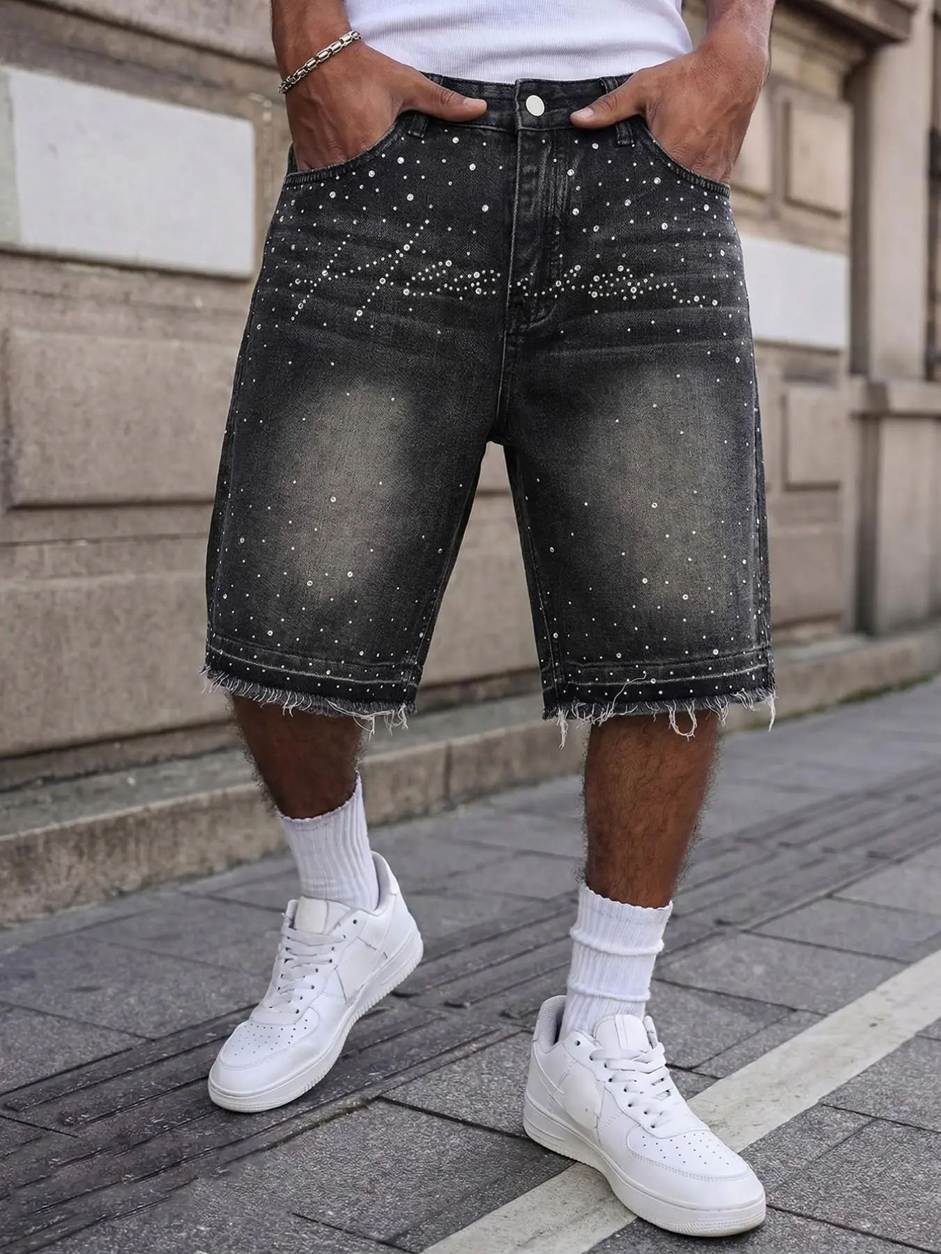【BLEACH】FARAH / No Tuck Wide Shorts FARAH Garment Dye Pin Tuck Wide Shorts(Black) - DIMPLE