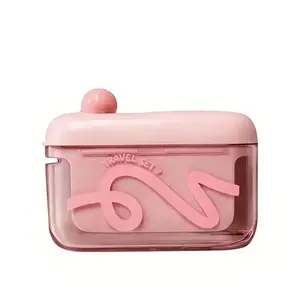 Travel-sized storage case - features an automatic pop-up dispenser, portable and refillable, in restaurants, and while traveling, Fun Pop-Up Action, Home Countertop Gadget, Interactive Household Novelty, Family Bathroom Essential